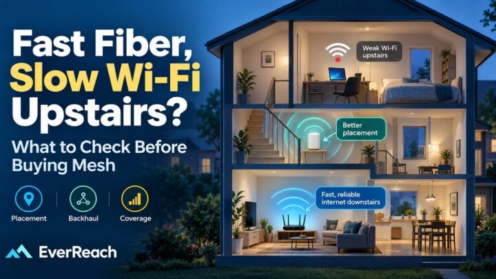 Fast Fiber, Slow Wi-Fi Upstairs: What to Check Before Buying Mesh