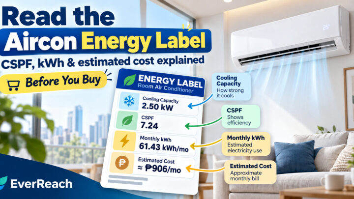 How to Read the Philippine Aircon Energy Label Before You Buy
